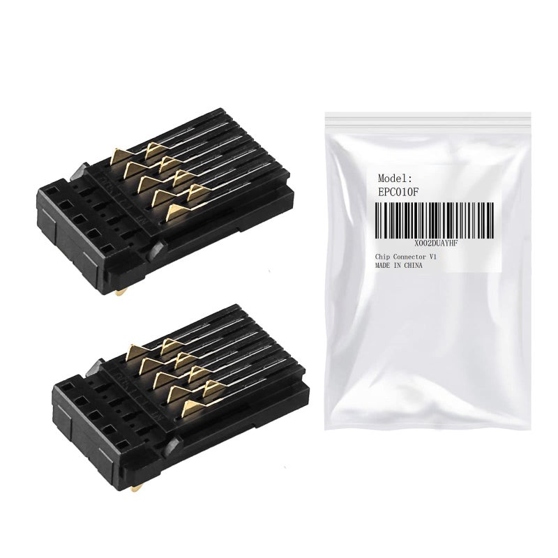 TBTeek Ink Cartridge Chip Connector Holder 2Pcs CSIC Assy for WF 7620 7710 7720 ME10 ME101 ME301 ME303 ME401 XP420 - Image 1